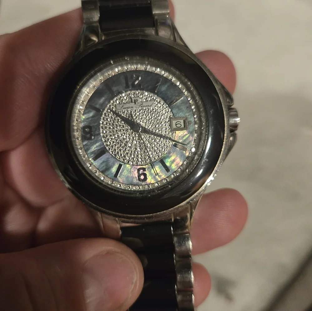 Lucien Piccard Diamond Special Edition Mens Watch